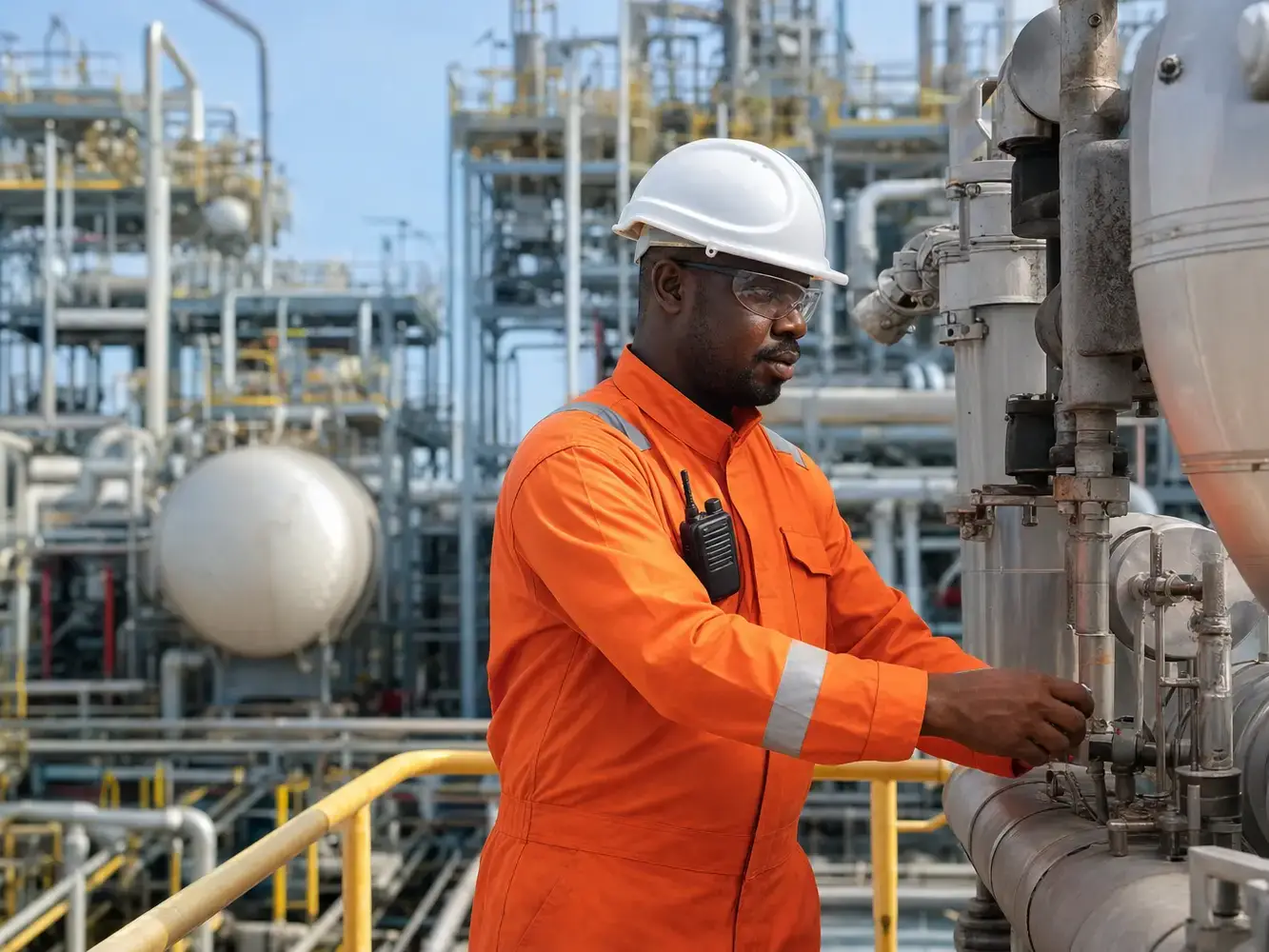 Installation pétrolière et équipements Oil & Gas