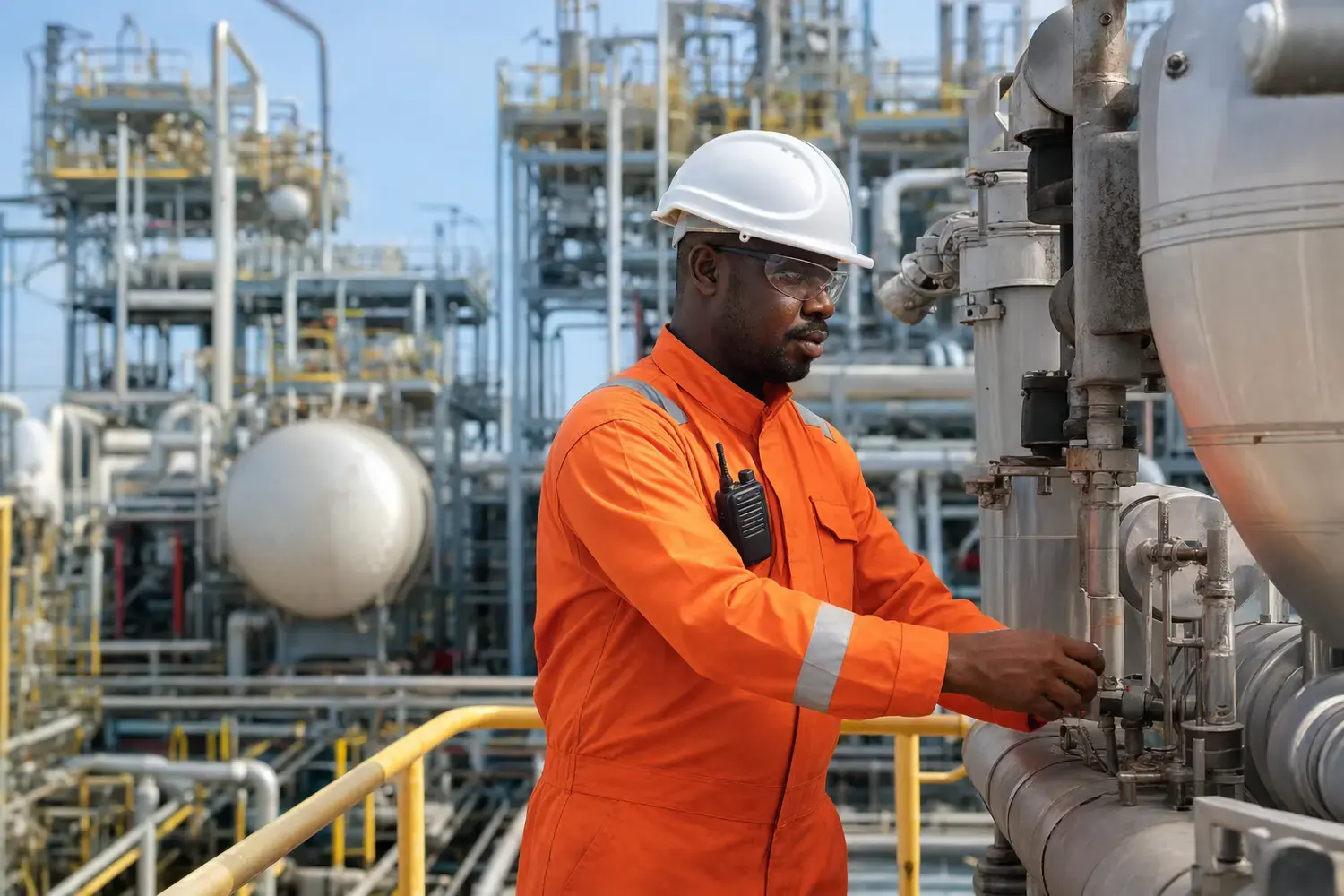 Installation pétrolière et équipements Oil & Gas